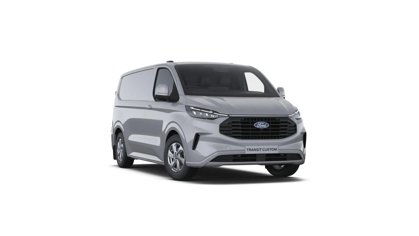 Grey Matter Ford Transit Custom Limited L1 Panel Van diesel, front three-quarter view