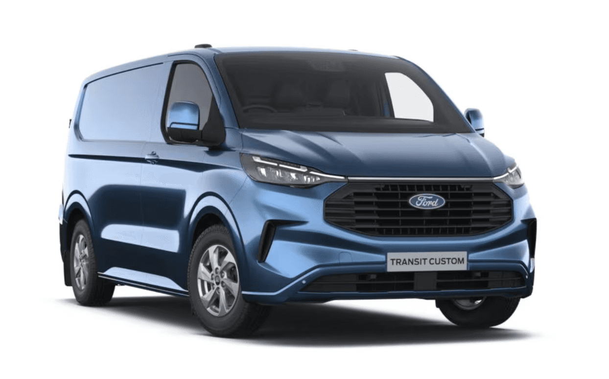 Ford Transit Custom Limited in Blue Metallic